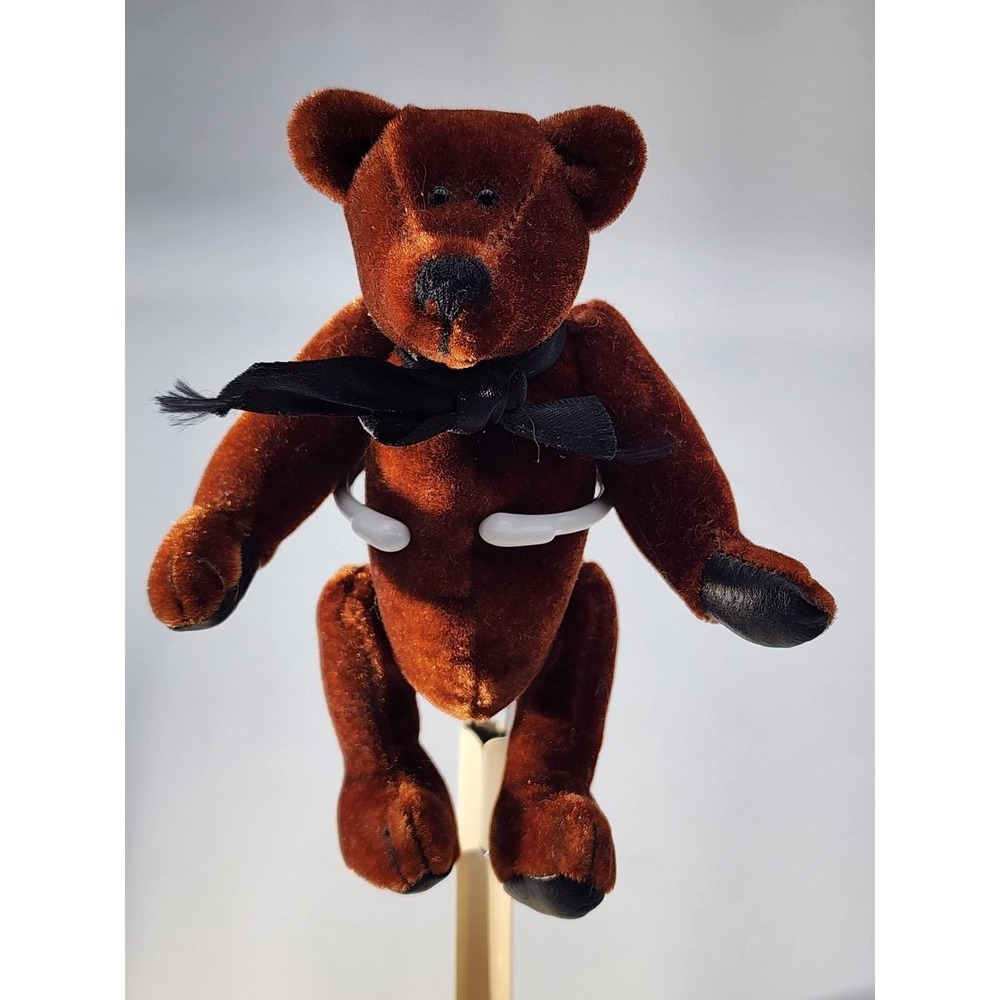 Boyds‎ Bears Miniatures T. F. Wuzzies Farley 5" jointed bear